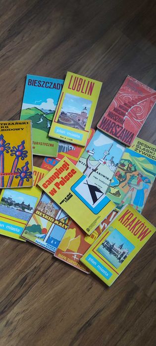 Mapy samochodowe i mapy turystyczne