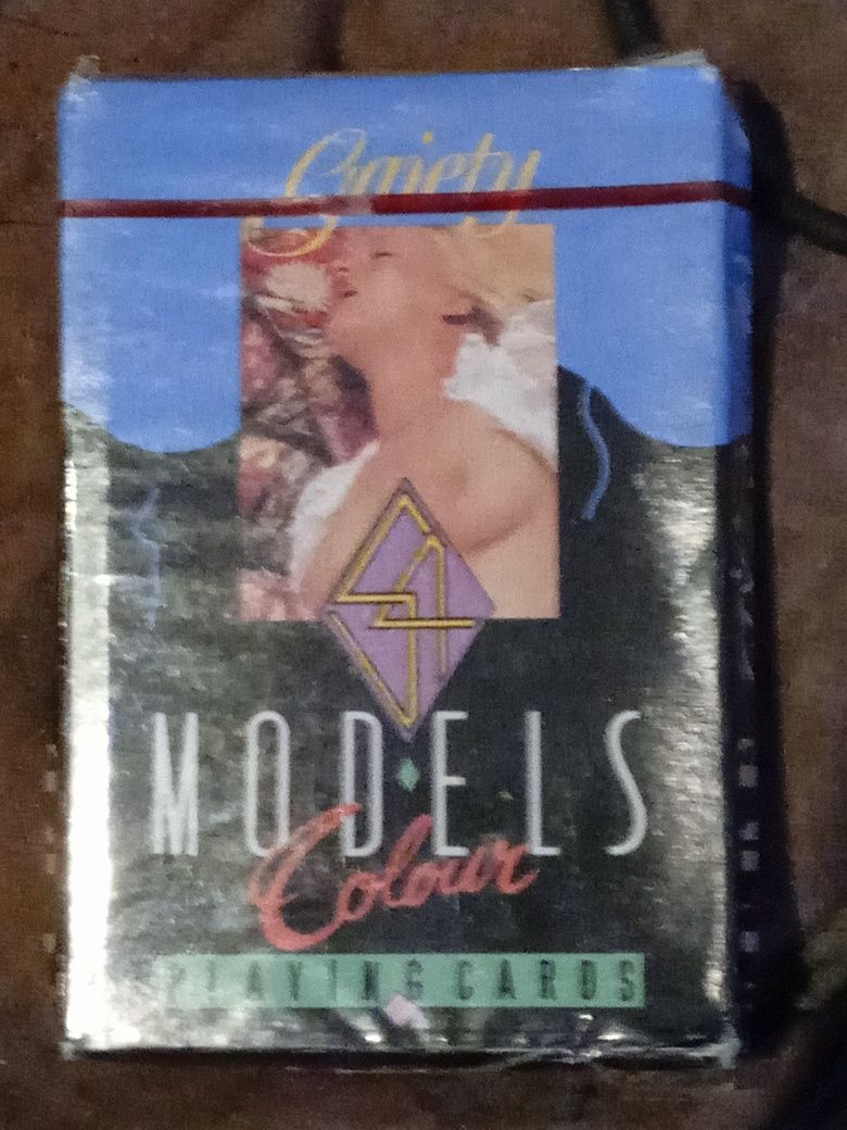 Karty Models z paniami lata 80