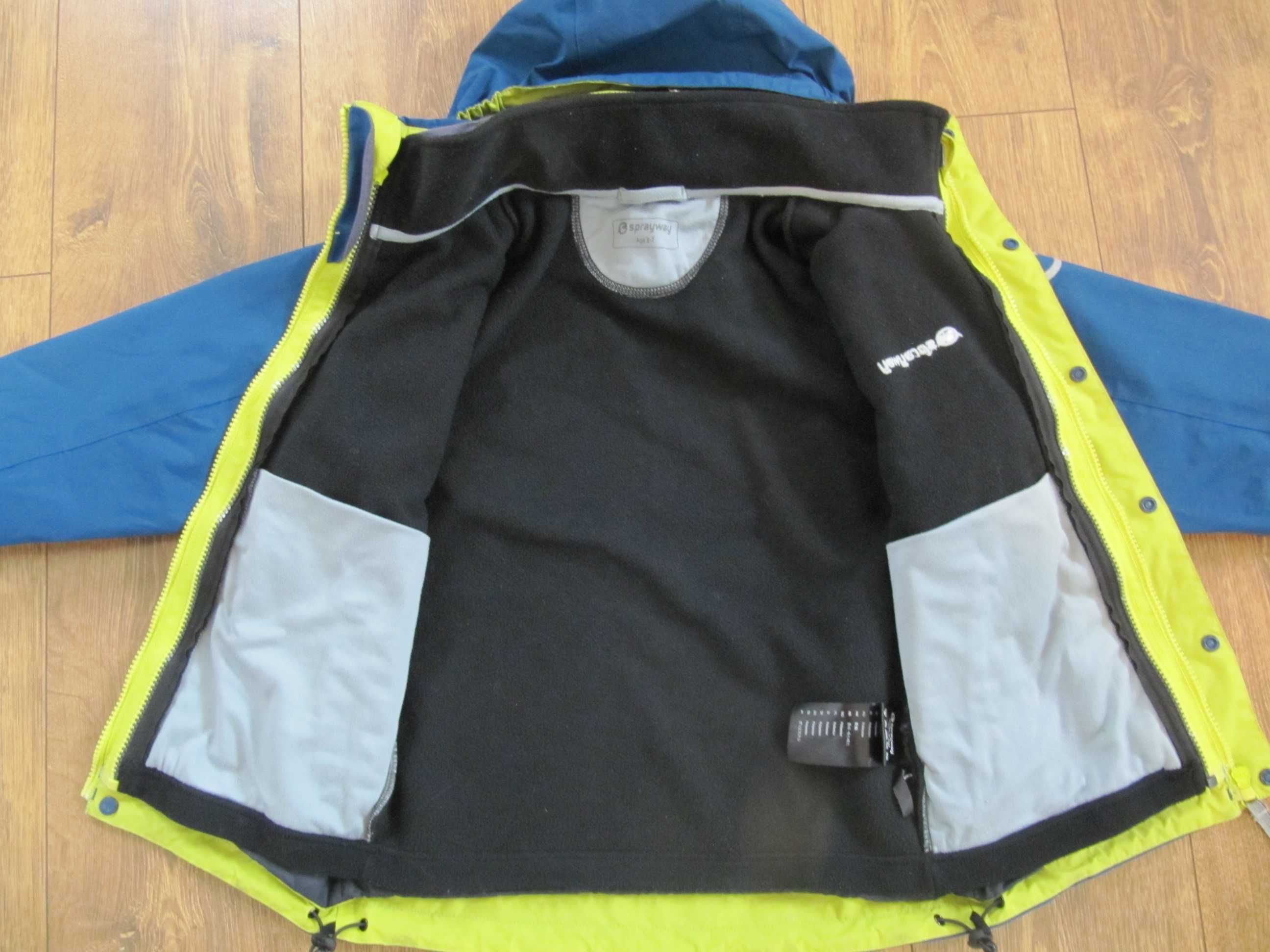 Куртка демисезонна для хлопчика,  2 в 1  Sprayway 5-6 лет