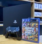 PlayStation 4 Pro 1ТБ + Гра GTA V (ГАРАНТІЯ 12 МІСЯЦІВ)