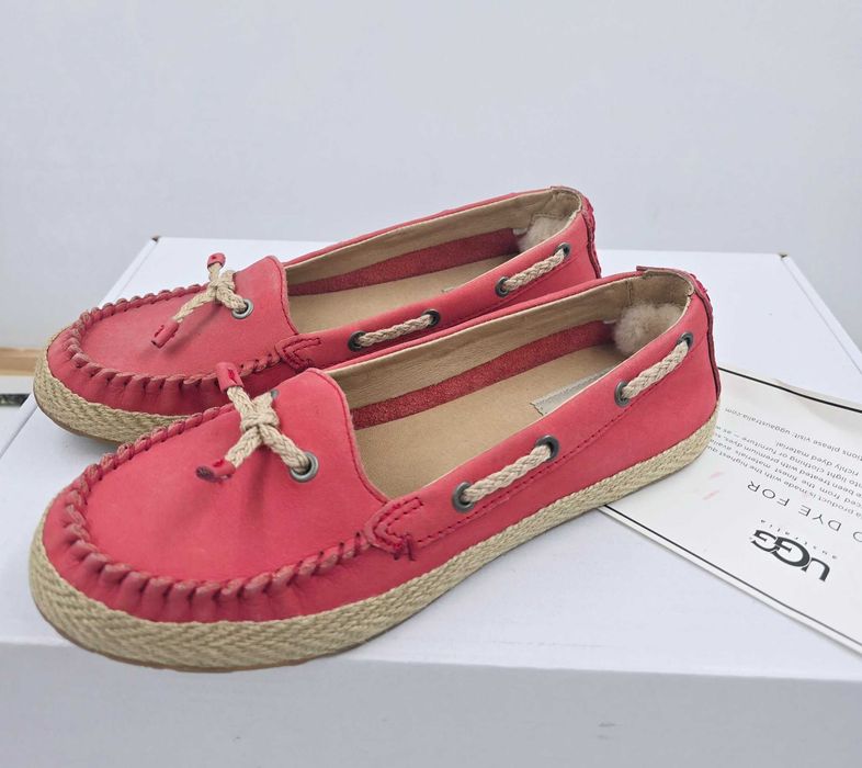 Espadryle damskie skórzane UGG Australia R.37  UG56H