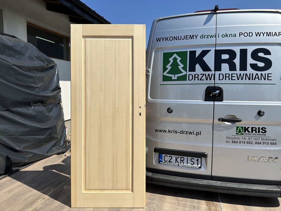 Drzwi wewnętrzne drewniane lite sosnowe Cała Polska 800 OFERT NA OLX