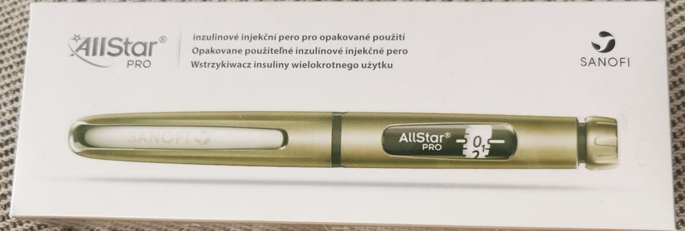 Automatyczny wstrzykiwać do insuliny AllStar Sanofi Allstar pro