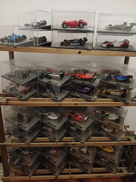 Coleção completa miniaturas F1