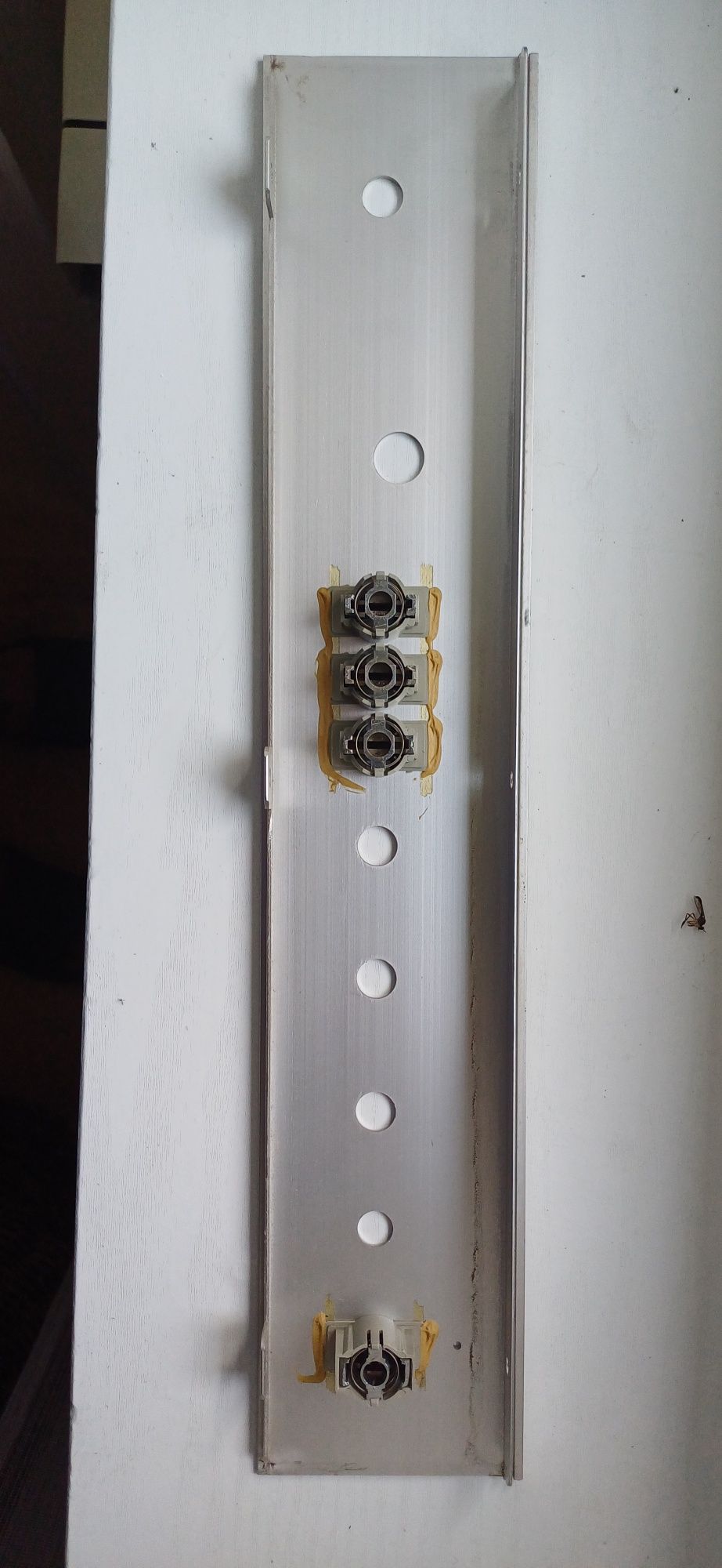 Front. Panel przedni. Alu JVC. Wzmacniacz A-S3