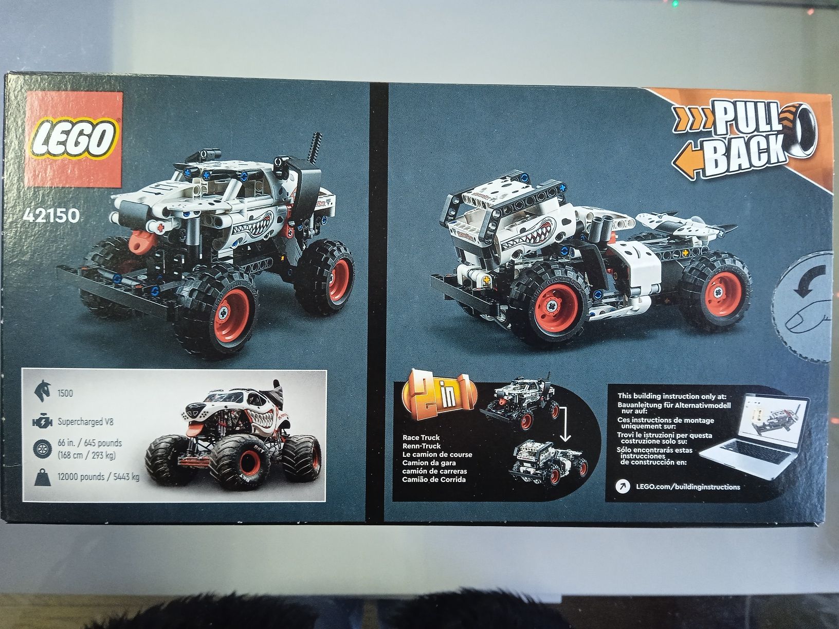 Klocki LEGO Technic Monster Jam-Monster Mutt Dalmatian-2 w 1-najtanie