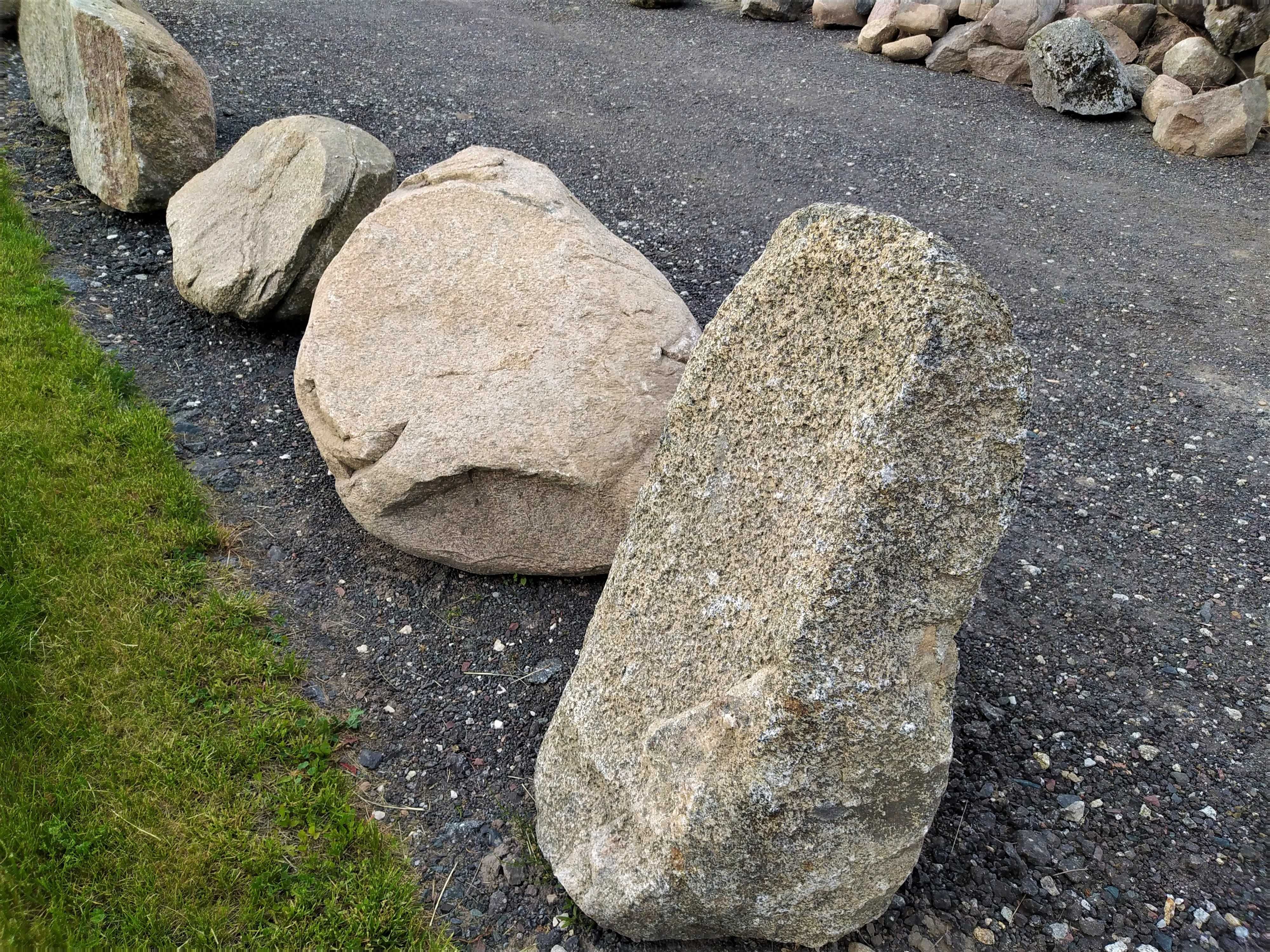 Głazy narzutowe, kamienie ogrodowe, monolit, obelisk, skalniak, kamień