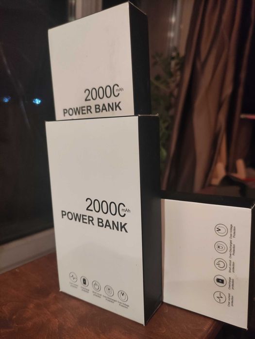Павербанки Powerbank 20 000 mAh новые из США. Скидки. Быстрая зарядка.