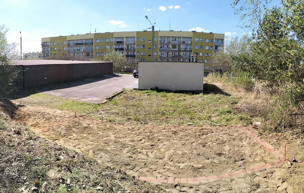 Działka pod garaż Libiąż, z pozwoleniem i gotowym projektem budowlanym