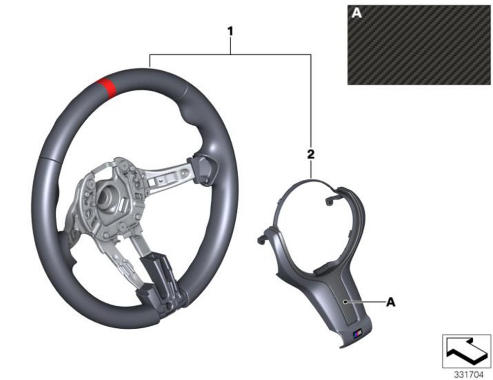 Руль M performance wheel 2,original bmw f10 f06 f07 f12 f13