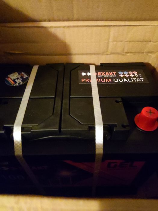 Акумулятор exakt 12v 100ah гель