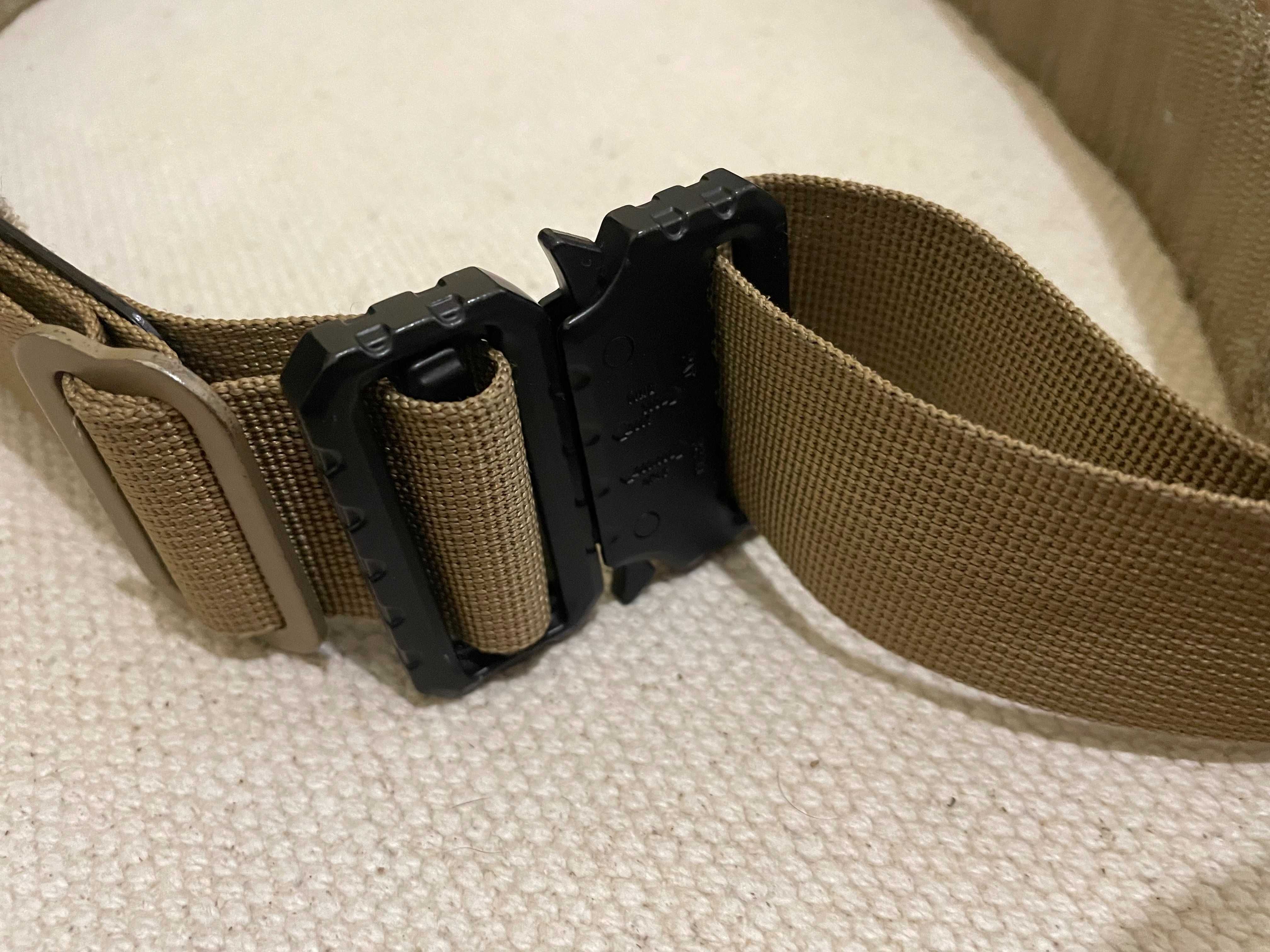 Conquer Belt TAN (com cinto interior de velcro)