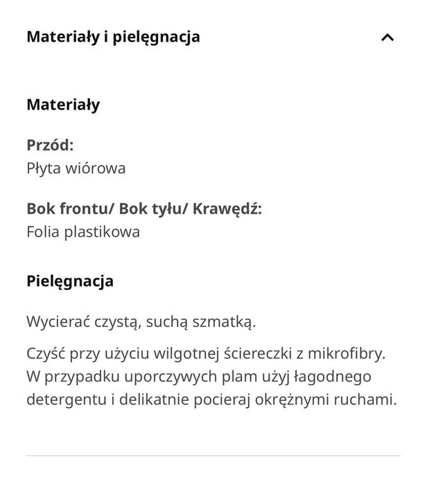 Ikea Front szuflady 60x20 nowy (w kartonie)