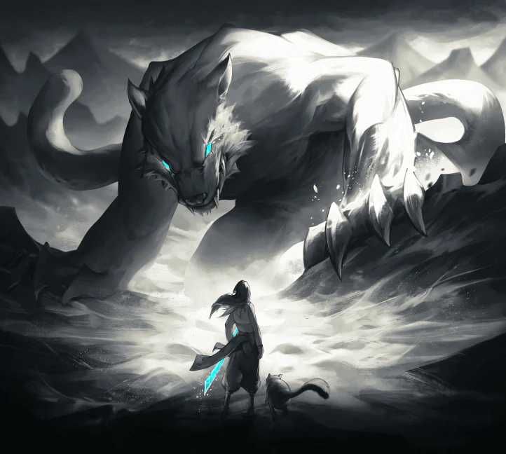 Коврик для мышки Tekkusai (GLSSWRKS) - The Beast [Limited Edition]