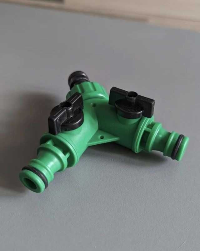 2 Conectores de mangueira de 2 vias