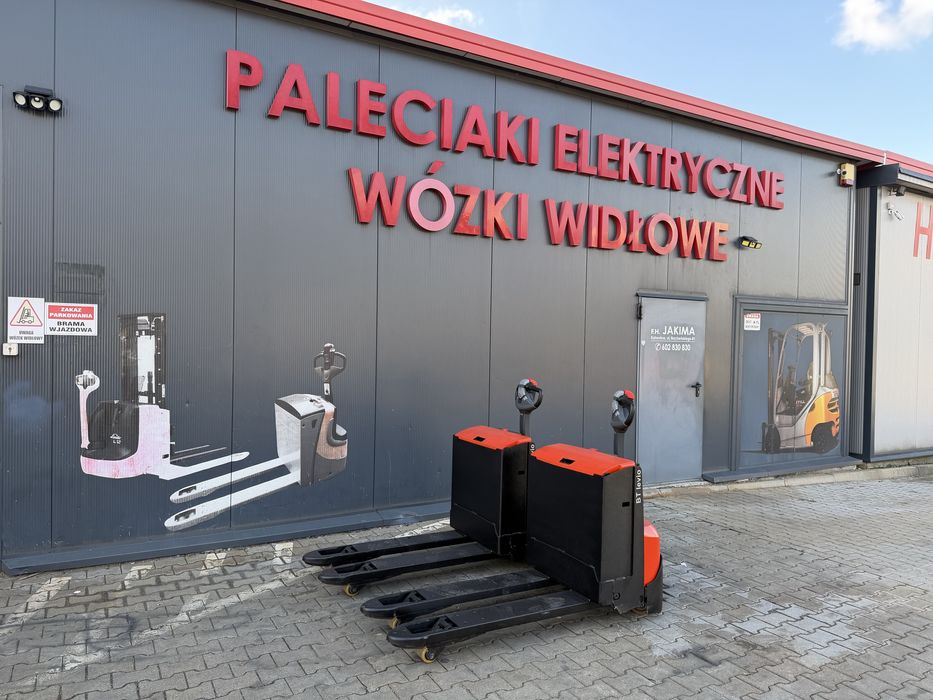 Paleciak elektryczny BT 1800 kg 2020 r Cesab Toyota BT LWE 180 wózek