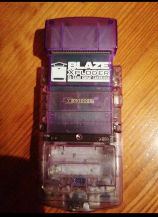 Game boy color transparente