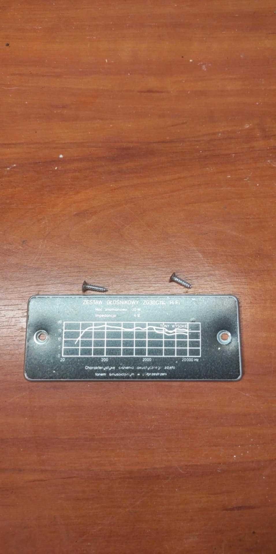 Kolumna Tonsil ZG30C114 *Tabliczka* Wysyłka #259e