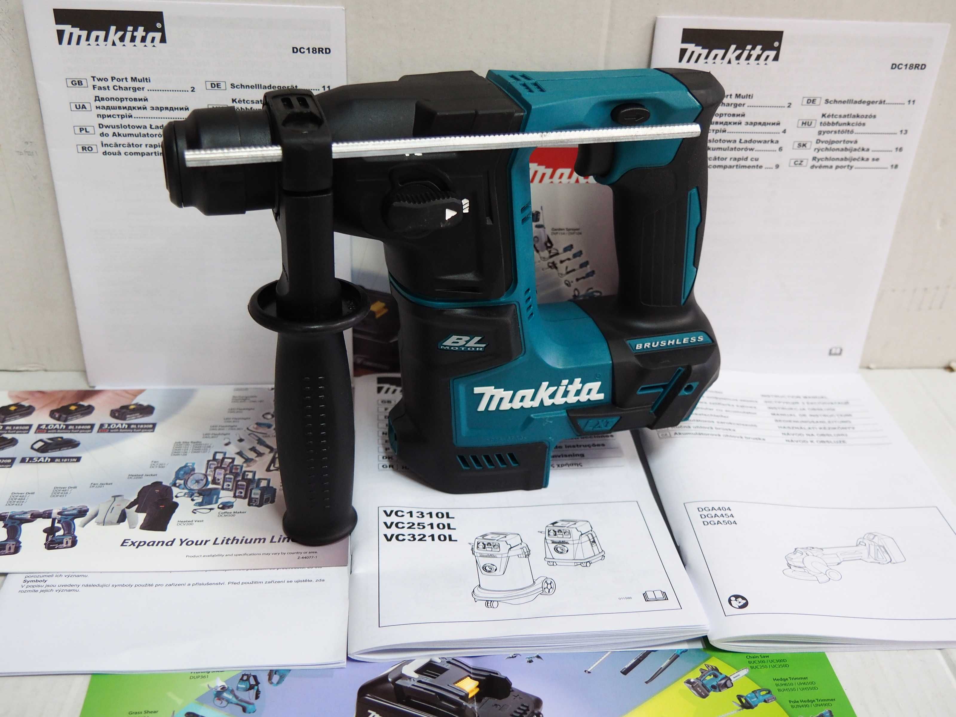 MAKITA DHR 171 młotowiertarka bateria 18v 6Ah wiertarka SDS