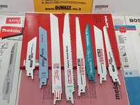 Zestaw nozy 8szt do pilarka szablasta pila Hilti,milwaukee,makita
