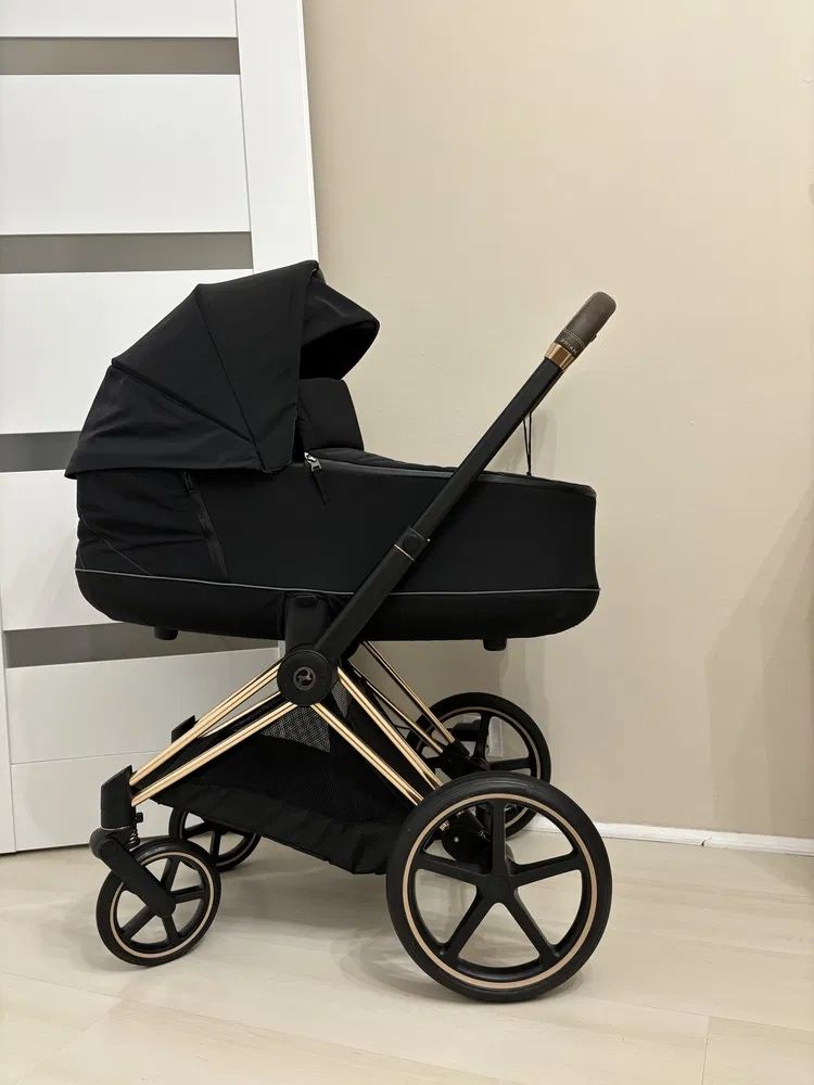 Коляска 3в1 Cybex Priam 3.0 rose gold
