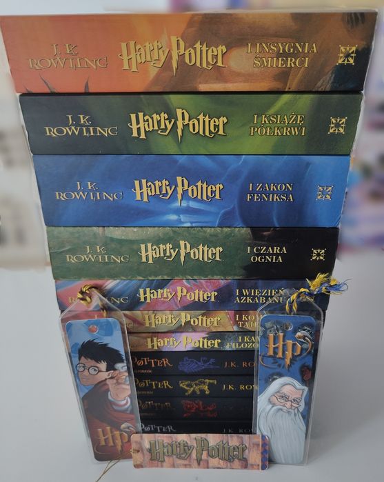 Kolekcja pierwszych z pierwszych wydań Harry Potter 1-7