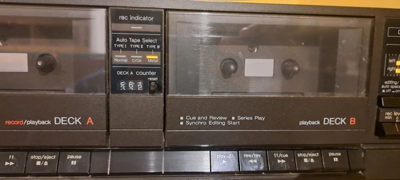 Leitor Cassetes Technics Hi-fi RS-T11