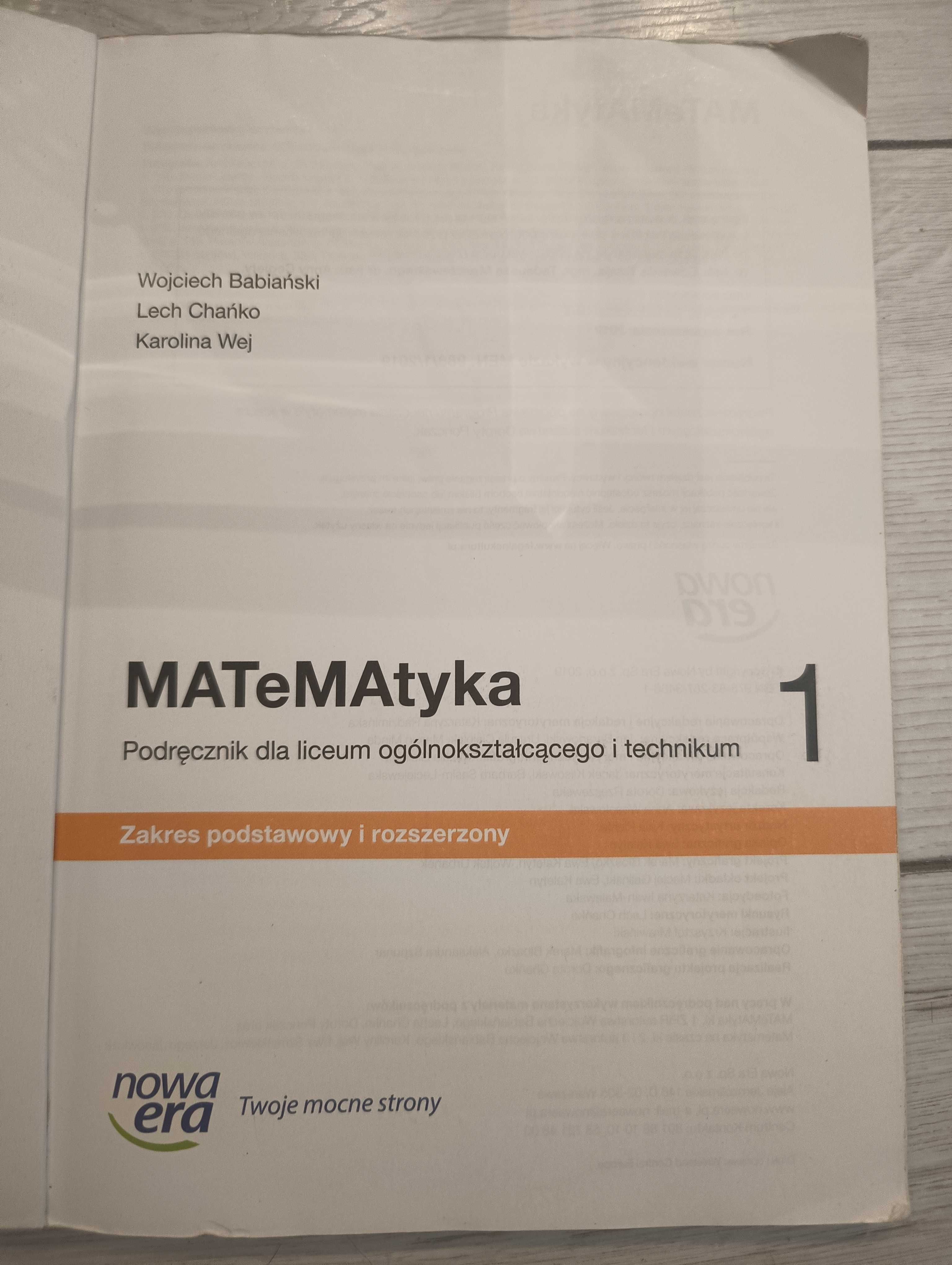 Matematyka klasa 1