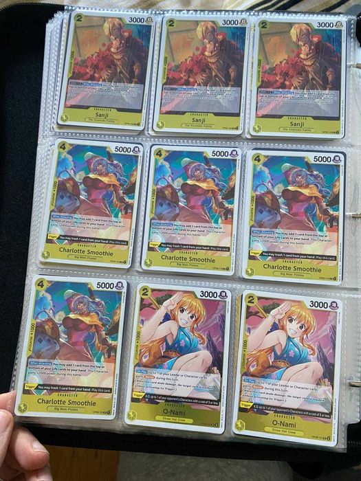 +500 Cartas Variadas One piece, c uc r