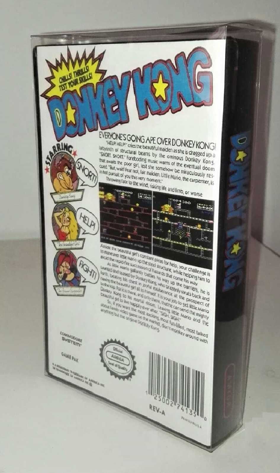 Donkey Kong - Gry Dyskietki Dla Amiga 500 / 600 / 1200 Pudełko