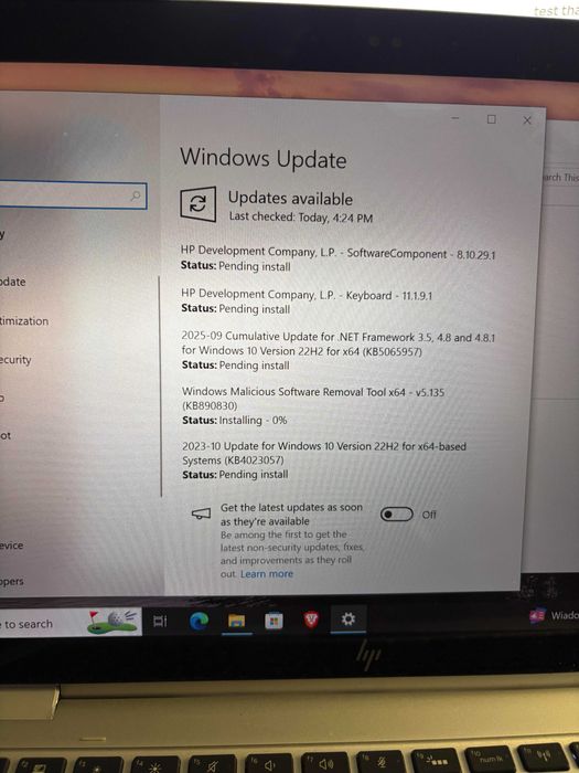 HP elite book 840 G5 intel i7