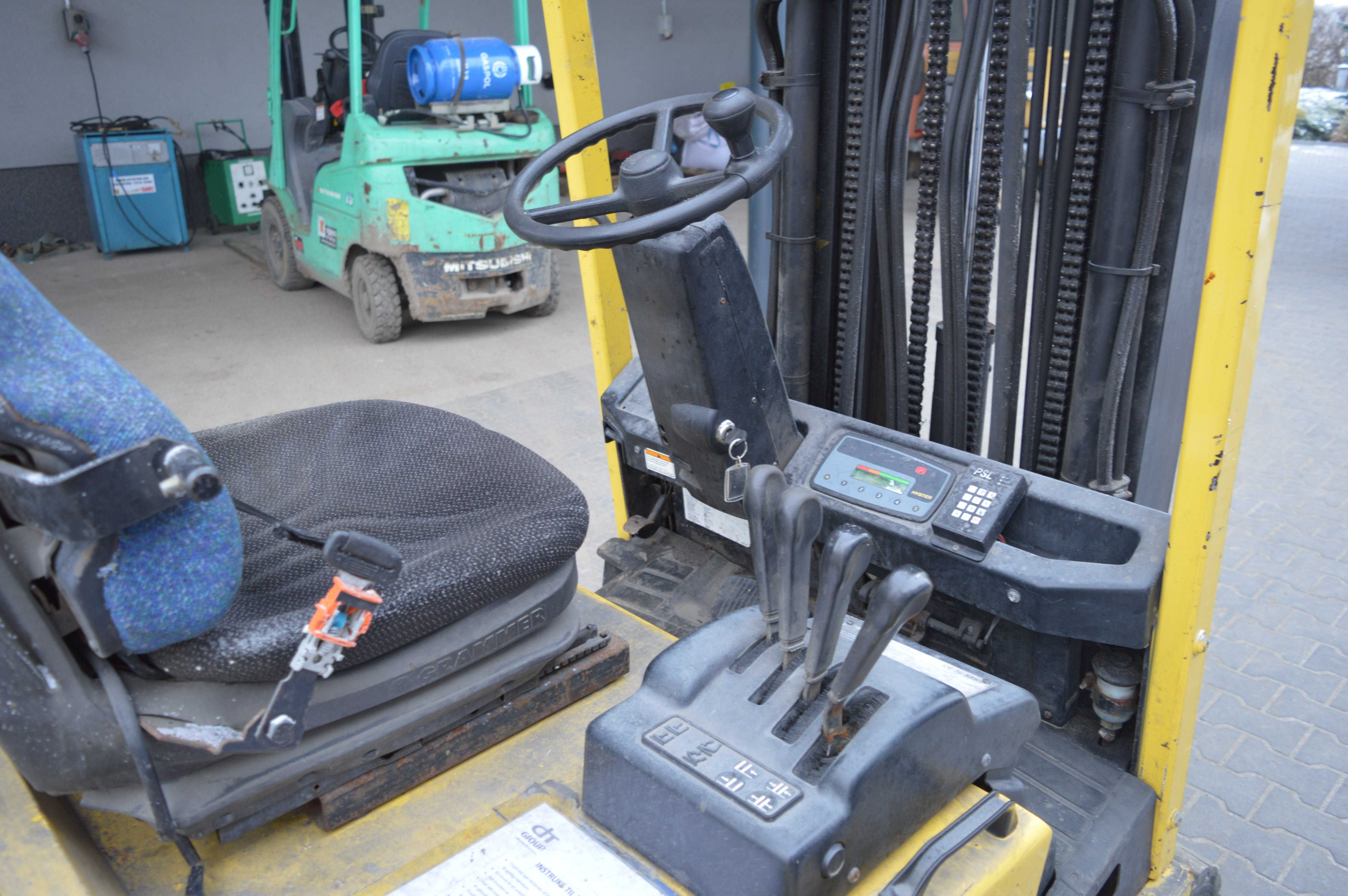 Wózek widłowy elektryczny Hyster J1.60 XMT Triplex POZYCJONER