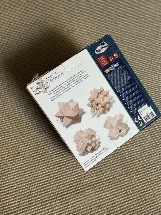 Jogo Quebra Cabeças de madeira