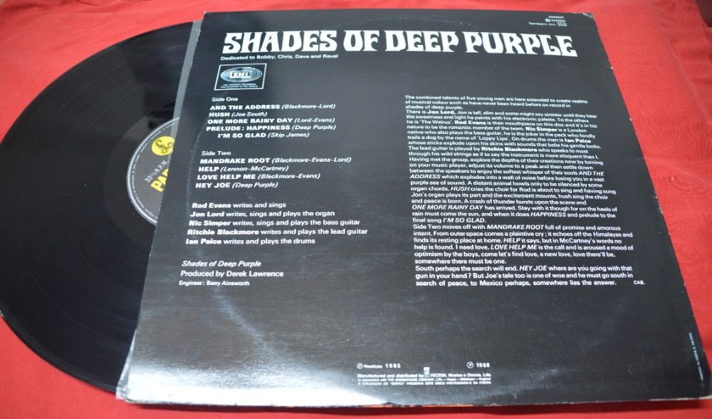 Deep Purple - Shades Of Deep Purple