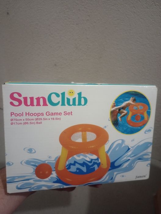 Koszykówka basenowa zestaw do koszykówki basenowej kosz w basenie