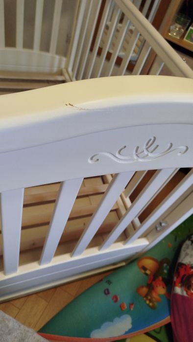 Ліжко дитяче з маятником +  матрац