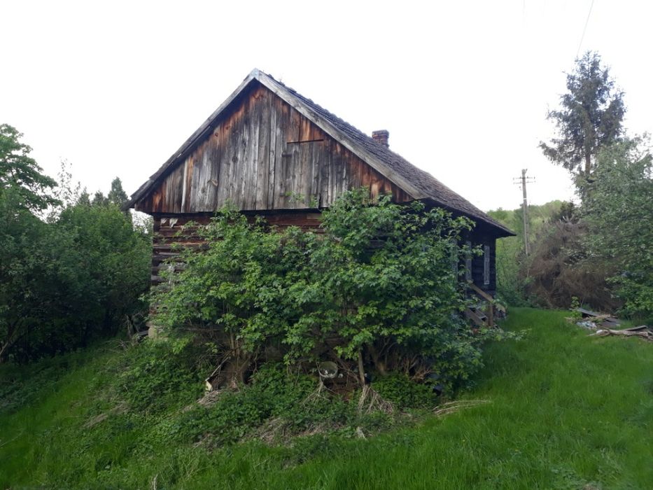 Domek z bali drewnianych