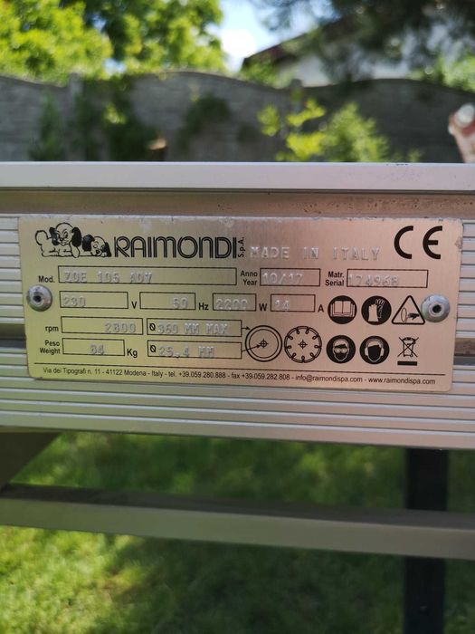 Maszyna do cięcia płytek - RAIMONDI ZOE105