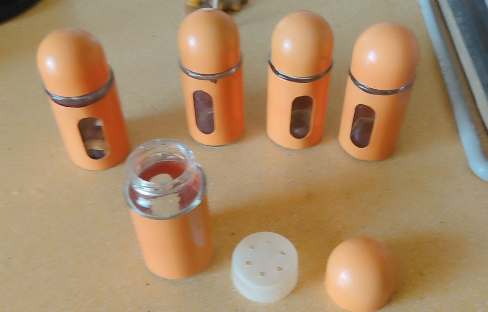 Carrinho porta frascos especiarias