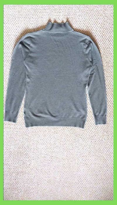 Жіночий сірий светр гольф кашемір р. М