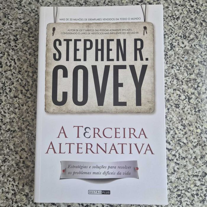 Livro totalmente novo "A Terceira Alternativa" de Stephen R. Covey