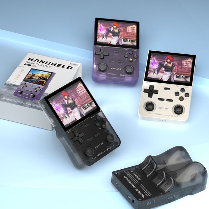 Khank K36 videogame portátil,16000 jogos, emulador para ps1/psp etc...