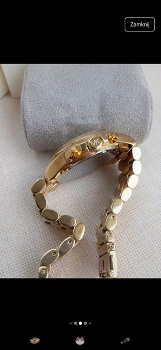 Złoty Zegarek Michael Kors MK5605 Bradshaw