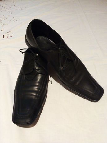 Кожаные мужские туфли р. 41