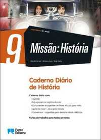 Missão: História 9 - Caderno Diário de História