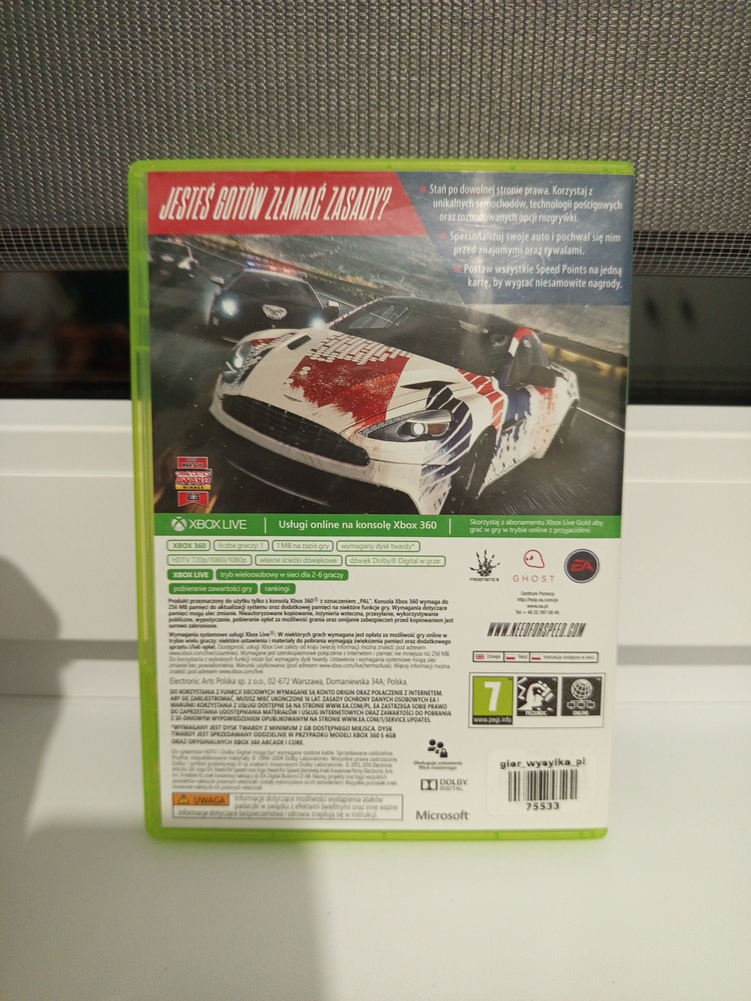 Gra Need for speed