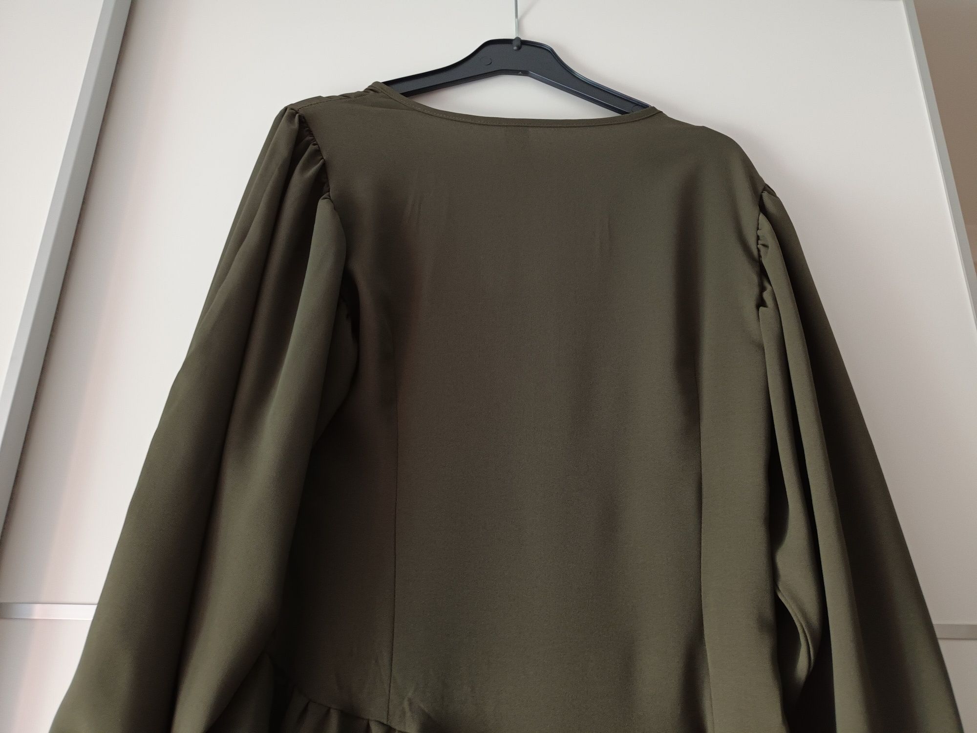 Vestido verde escuro