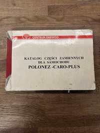 Oryginalny KATALOG CZĘŚCI ZAMIENNYCH Daewoo Caro Plus książka