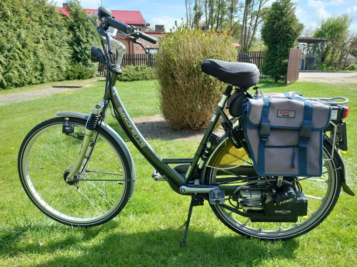 Rezerwacja! Holenderski rower spalinowy Sachs Saxonette Spartamet