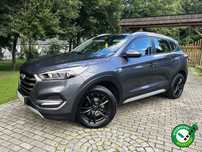 Hyundai Tucson 1.6 132KM LEDY/kamera cofania/NAVI/bezwypadkowy/serwis/1właściciel/alu